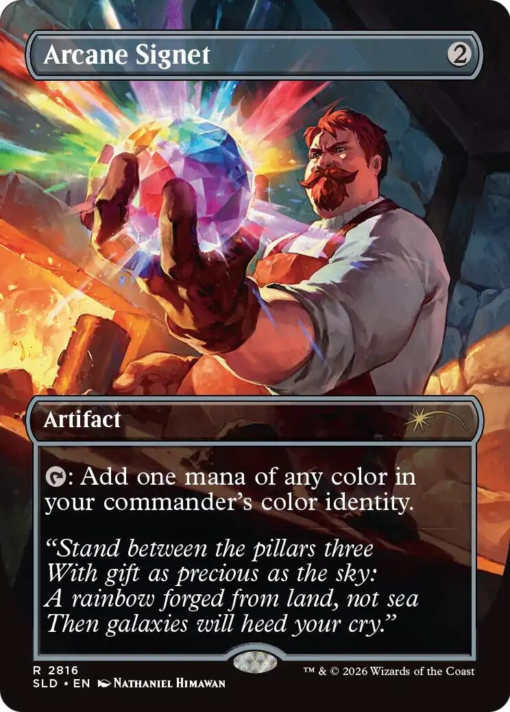 Image for Arcane Signet (2816) (2816) (Secret Lair Drop Series) (SLD) - Magic: The Gathering