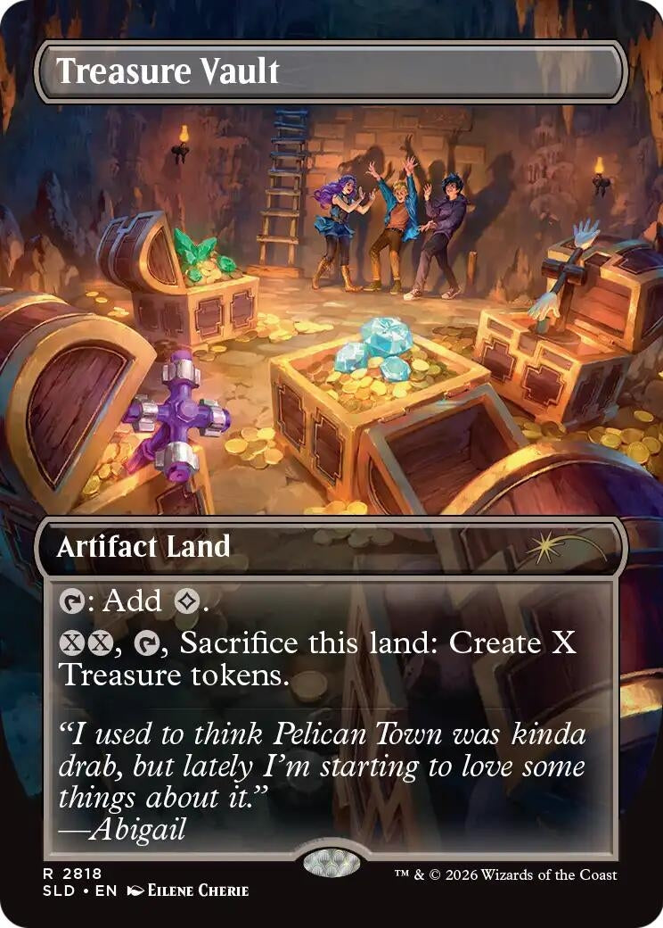 Image for Treasure Vault (2818) (Secret Lair Drop Series) (SLD) - Magic: The Gathering