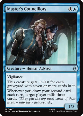Image for Master's Councillors (47) (The Hobbit) (HOB) - Magic: The Gathering