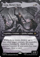 Image for Azog, Moria's Ruin (Showcase) (222) (The Hobbit) (HOB) - Magic: The Gathering