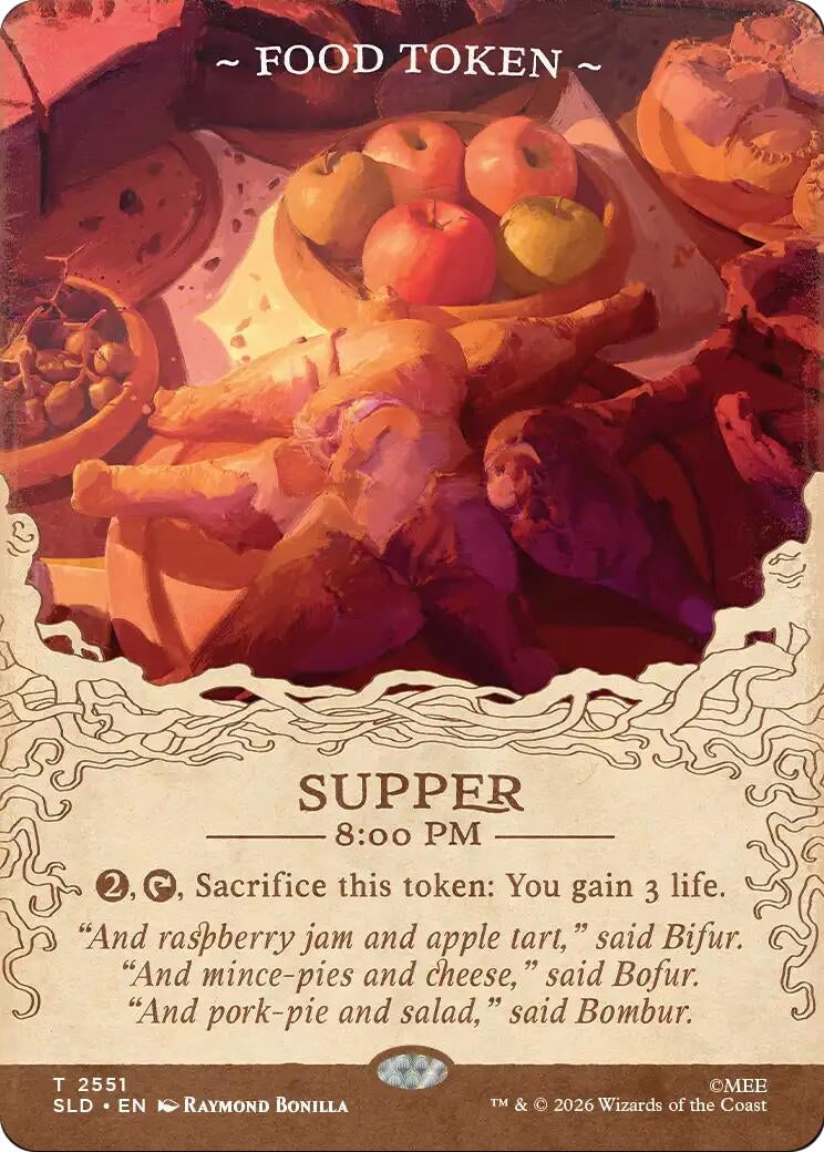 Image for Food Token (2551) (2551) (Secret Lair Drop Series) (SLD) - Magic: The Gathering