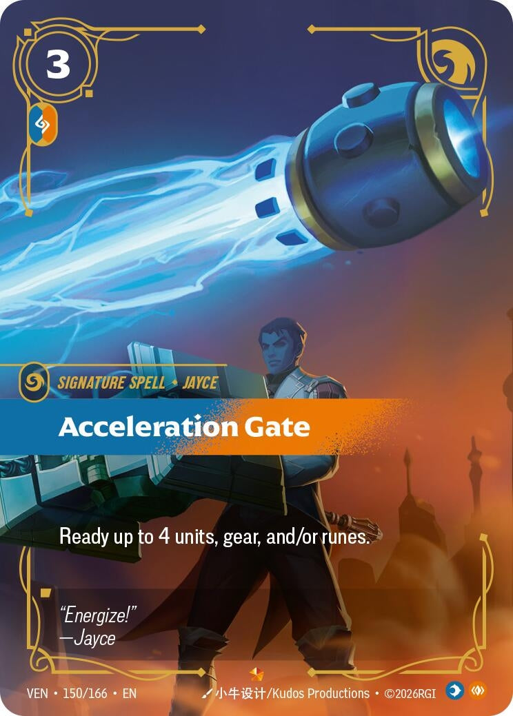 Image for Acceleration Gate (150/166) (Vendetta) (VEN) - Riftbound: League of Legends Trading Card Game