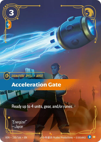 Image for Acceleration Gate (150/166) (Vendetta) (VEN) - Riftbound: League of Legends Trading Card Game