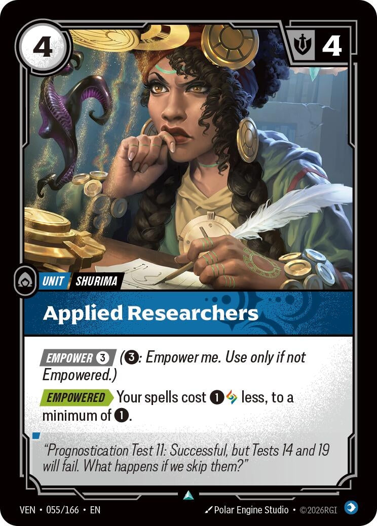 Image for Applied Researchers (055/166) (Vendetta) (VEN) - Riftbound: League of Legends Trading Card Game