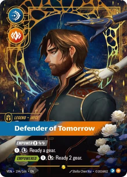 Image for Jayce - Defender of Tomorrow (Overnumbered) (194/166) (Vendetta) (VEN) - Riftbound: League of Legends Trading Card Game
