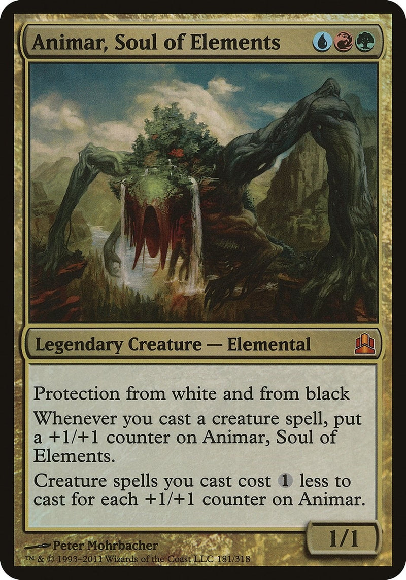 Animar Soul of Elements Commander (181) [OVER]
