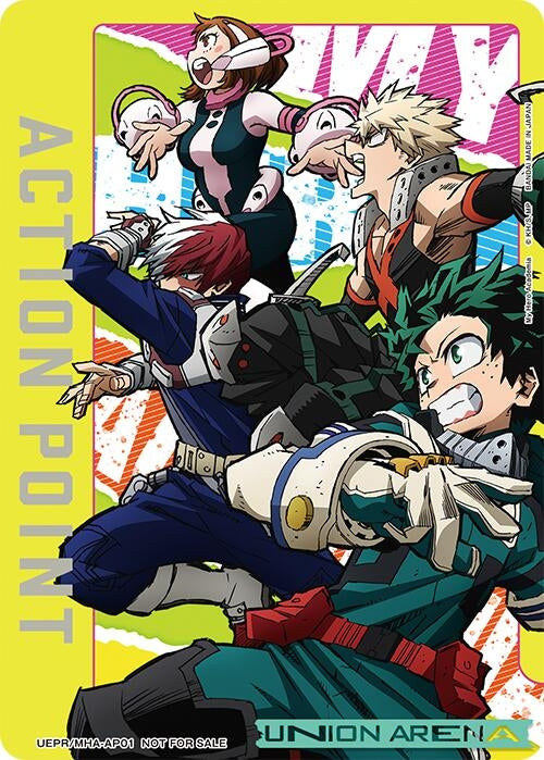 Image for Action Point Card (AP01) (My Hero Academia) (Special Promotion Pack 2026 Vol. 2) (UEPR/MHA-AP01) (Union Arena Promotion Cards) (UEPR) - Union Arena