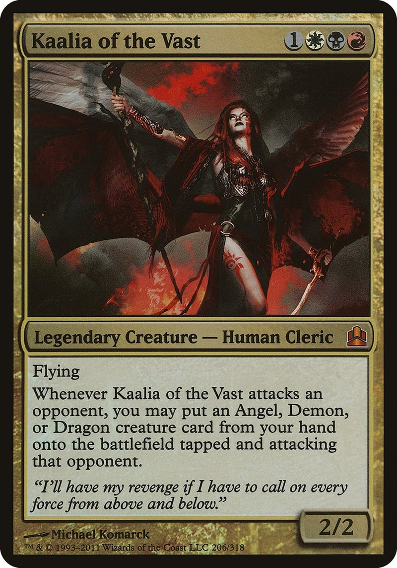 Kaalia of the Vast Commander (206) [OVER]
