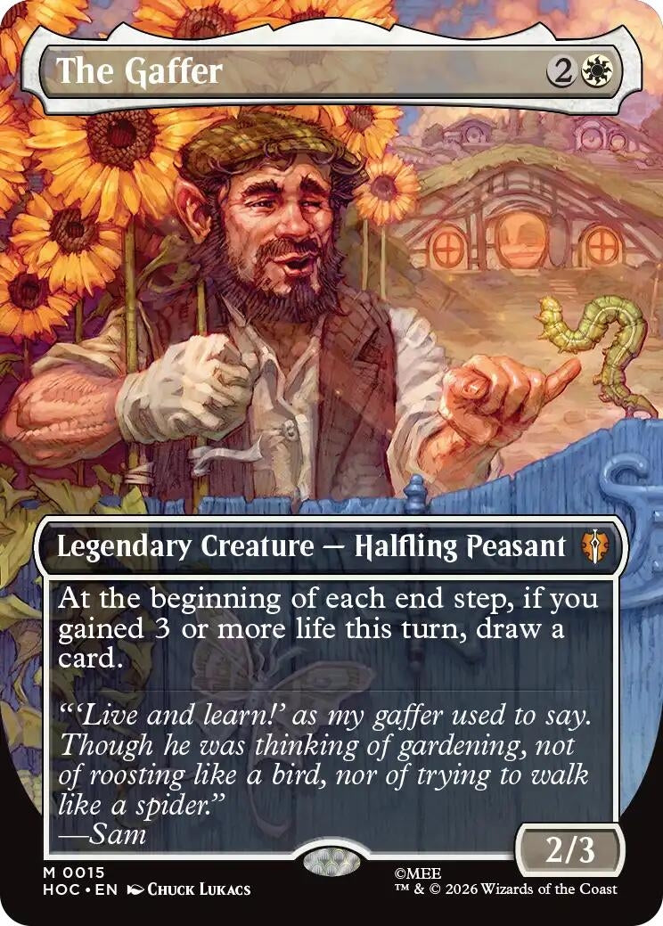 Image for The Gaffer (Borderless) (15) (The Hobbit) (HOB) - Magic: The Gathering