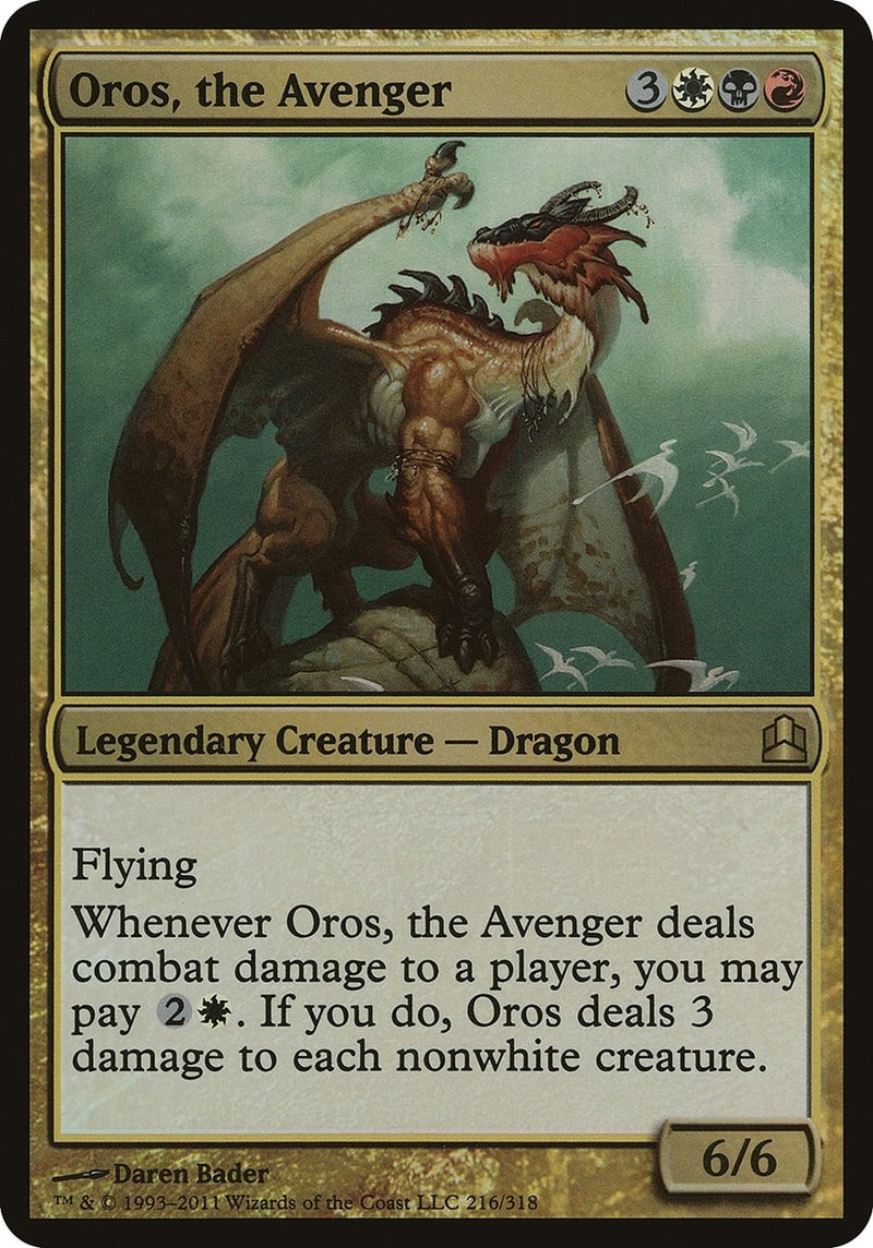 Oros the Avenger Commander (216) [OVER]