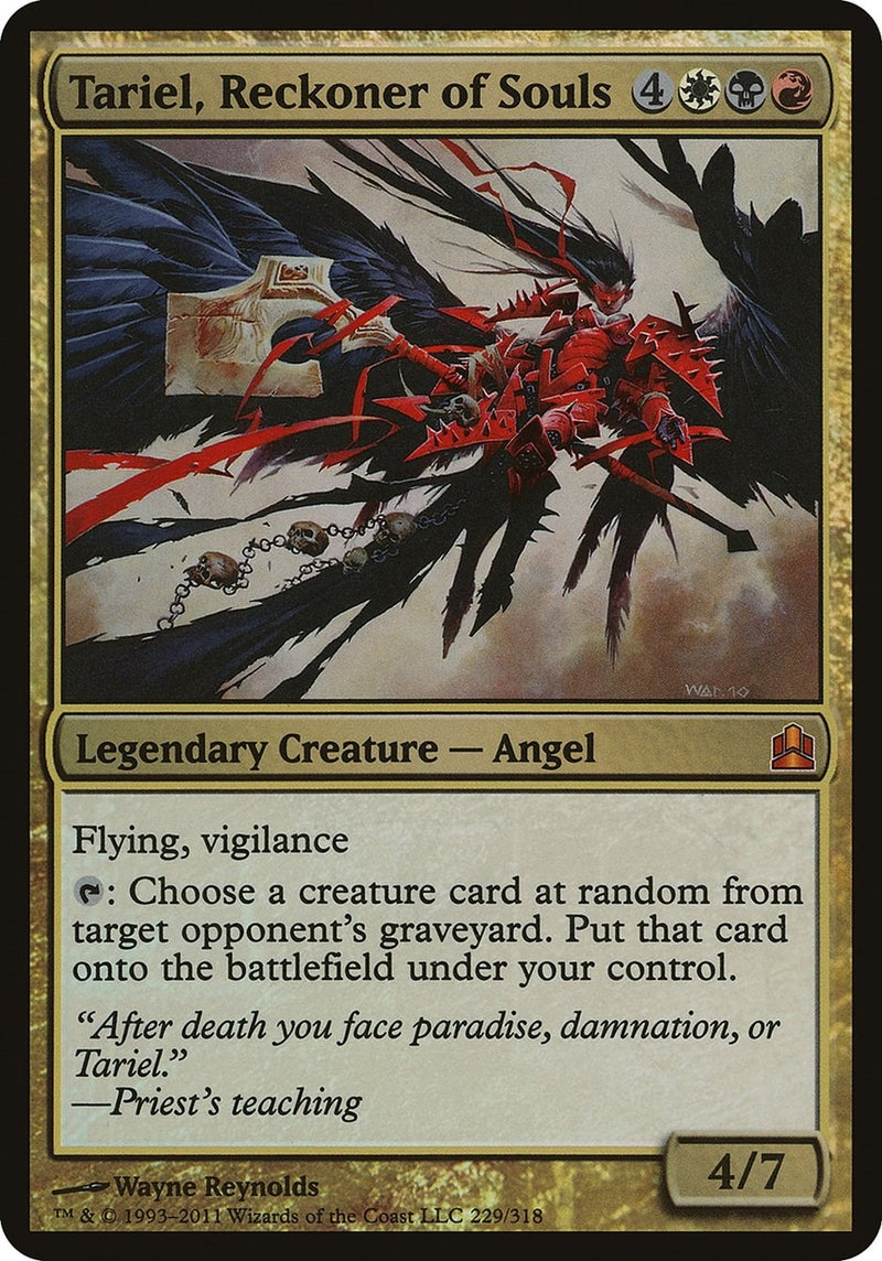 Tariel Reckoner of Souls Commander (229) [OVER]