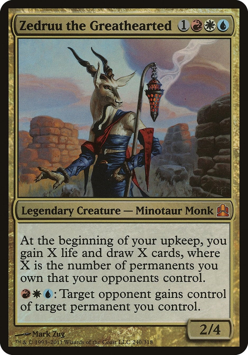 Zedruu the Greathearted Commander [OVER]