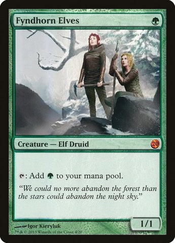 Fyndhorn Elves (4) [V13]
