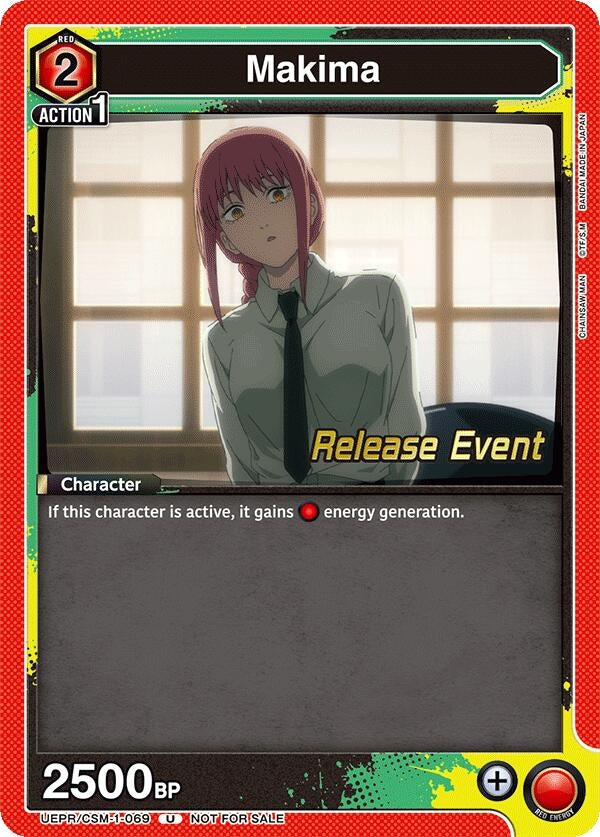 Image for Makima (069) (UE22BT/CSM-1-069) (UE22BT: CHAINSAW MAN Release Event Cards) (UE22BT_RE) - Union Arena