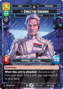 Image for Director Krennic - I Lose Nothing But Time (Prize Wall) (Foil) (157) (Galactic Championship 2026) (P26) - Star Wars: Unlimited