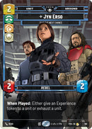 Image for Jyn Erso - Take the Next Chance (166) (Galactic Championship 2026) (P26) - Star Wars: Unlimited