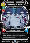 Image for Grand Admiral Thrawn - Orchestrating His Return (Staff) (203) (Galactic Championship 2026) (P26) - Star Wars: Unlimited