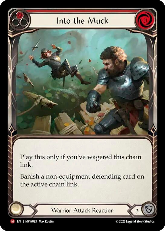 Image for Into the Muck (MPW023) (Mastery Pack Warrior) (MPW) - Flesh and Blood TCG