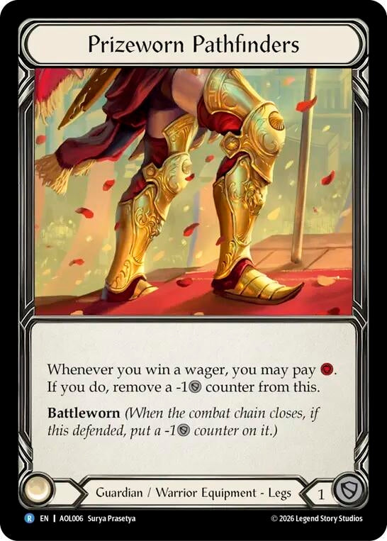 Image for Prizeworn Pathfinders (AOL006) (Armory Deck: Olympia, Prized Fighter) (AOL) - Flesh and Blood TCG