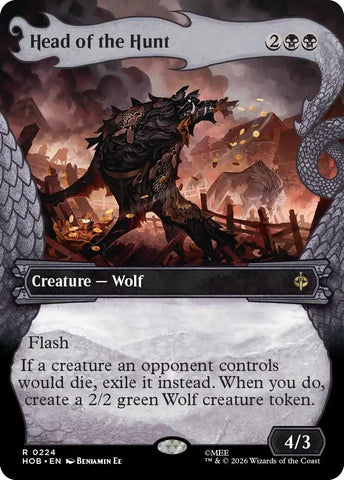 Image for Head of the Hunt (Showcase) (224) (The Hobbit) (HOB) - Magic: The Gathering