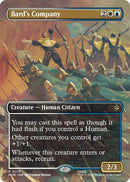Image for Bard's Company (Borderless) (210) (The Hobbit) (HOB) - Magic: The Gathering