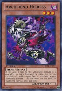 Archfiend Heiress (JOTL-EN029) [JOTL]