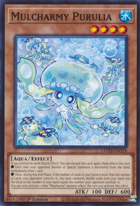 Image for Mulcharmy Purulia (LAVD-ENO18) (Legendary Arc-V Decks) (LAVD) - YuGiOh