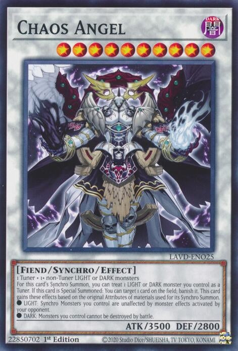Image for Chaos Angel (LAVD-ENO25) (Legendary Arc-V Decks) (LAVD) - YuGiOh