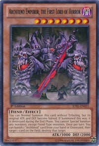 Archfiend Emperor the First Lord of Horror (JOTL-EN031) [JOTL]