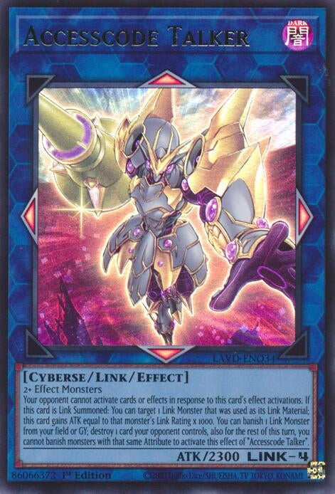 Image for Accesscode Talker (LAVD-ENO34) (Legendary Arc-V Decks) (LAVD) - YuGiOh
