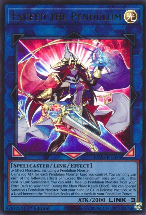 Image for Exceed the Pendulum (LAVD-ENO36) (Legendary Arc-V Decks) (LAVD) - YuGiOh