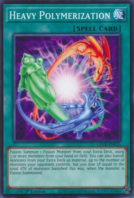 Image for Heavy Polymerization (LAVD-ENL25) (Legendary Arc-V Decks) (LAVD) - YuGiOh