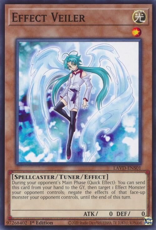 Image for Effect Veiler (LAVD-ENS01) (LAVD-ENS01) (Legendary Arc-V Decks) (LAVD) - YuGiOh