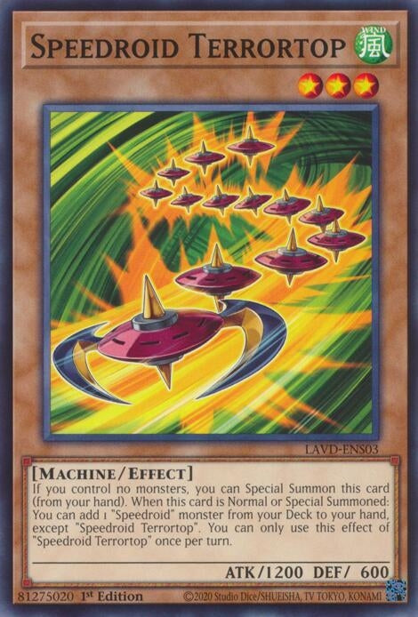 Image for Speedroid Terrortop (LAVD-ENS03) (Legendary Arc-V Decks) (LAVD) - YuGiOh