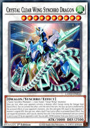 Image for Crystal Clear Wing Synchro Dragon (LAVD-ENS32) (Legendary Arc-V Decks) (LAVD) - YuGiOh