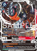 Image for Bearcatmon // Penetrate Blow (BT26-057 SR) (Timeless Bonds) (BT-26) - Digimon Card Game