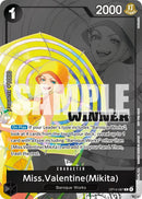 Image for Miss.Valentine(Mikita) (Winner Pack 2026 Vol. 3) (OP14-087) (One Piece Promotion Cards) (OP-PR) - One Piece Card Game
