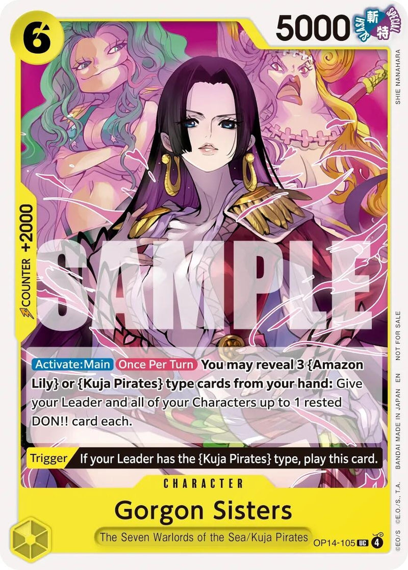 Gorgon Sisters (Tournament Pack 2026 Vol. 3) (OP14-105) (One Piece Promotion Cards)