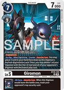 Image for Giromon (BT26-055 U) (Timeless Bonds) (BT-26) - Digimon Card Game