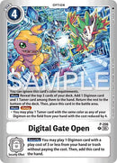 Image for Digital Gate Open (P-206 P) (Limited Card Pack -Final Crest-) (LM-08) - Digimon Card Game