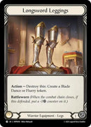 Image for Longsword Leggings (MPW016) (Mastery Pack Warrior) (MPW) - Flesh and Blood TCG