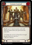 Image for Lessons Learned (Blue) (MPW036) (Mastery Pack Warrior) (MPW) - Flesh and Blood TCG
