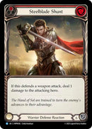 Image for Steelblade Shunt (Red) (MPW056) (Mastery Pack Warrior) (MPW) - Flesh and Blood TCG