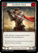 Image for Steelblade Shunt (Blue) (MPW058) (Mastery Pack Warrior) (MPW) - Flesh and Blood TCG