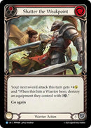 Image for Shatter the Weakpoint (Red) (MPW068) (Mastery Pack Warrior) (MPW) - Flesh and Blood TCG
