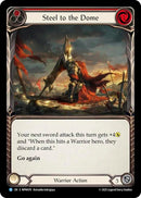 Image for Steel to the Dome (Red) (MPW070) (Mastery Pack Warrior) (MPW) - Flesh and Blood TCG