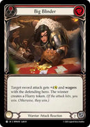 Image for Big Blinder (Red) (MPW076) (Mastery Pack Warrior) (MPW) - Flesh and Blood TCG