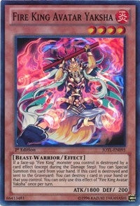Fire King Avatar Yaksha [JOTL-EN095] Super Rare