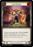 Image for Small Blinder (Yellow) (MPW091) (Mastery Pack Warrior) (MPW) - Flesh and Blood TCG