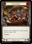 Image for Check-Raise (Yellow) (MPW100) (Mastery Pack Warrior) (MPW) - Flesh and Blood TCG